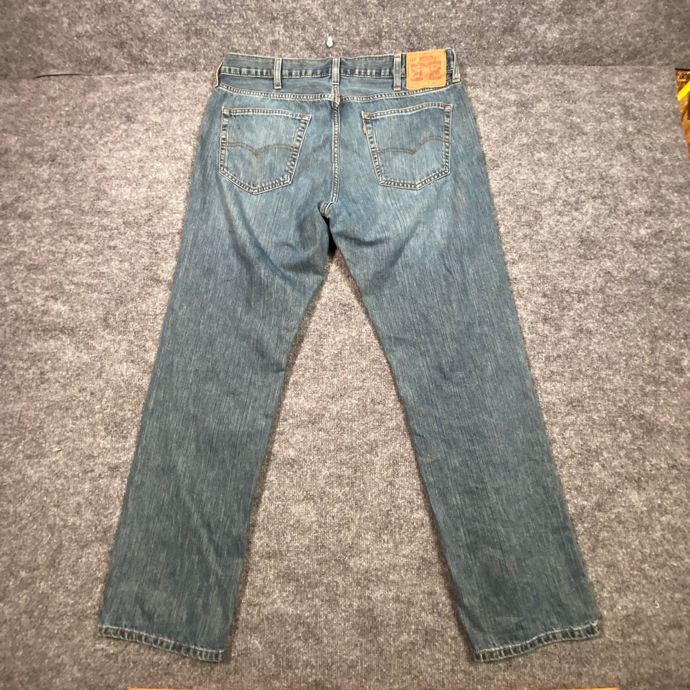 Levis 559 Relaxed Straight Jeans Mens 38x34 Blue Medium Wash Denim Pants